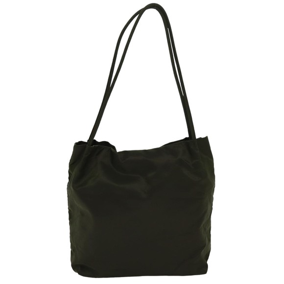 PRADA Tote Bag Nylon Khaki Auth 75638 - Picture 2 of 16